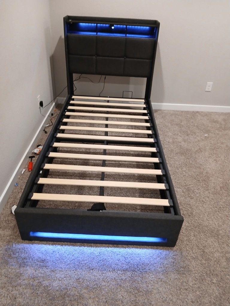 Twin Bed Frame And Mattress
