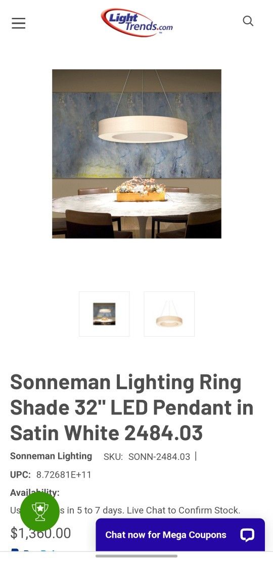 Sonneman Led Lights