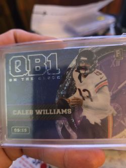 Caleb Williams USC Bears rookie card