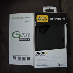 S24 ultra otterbox case and screen protectors