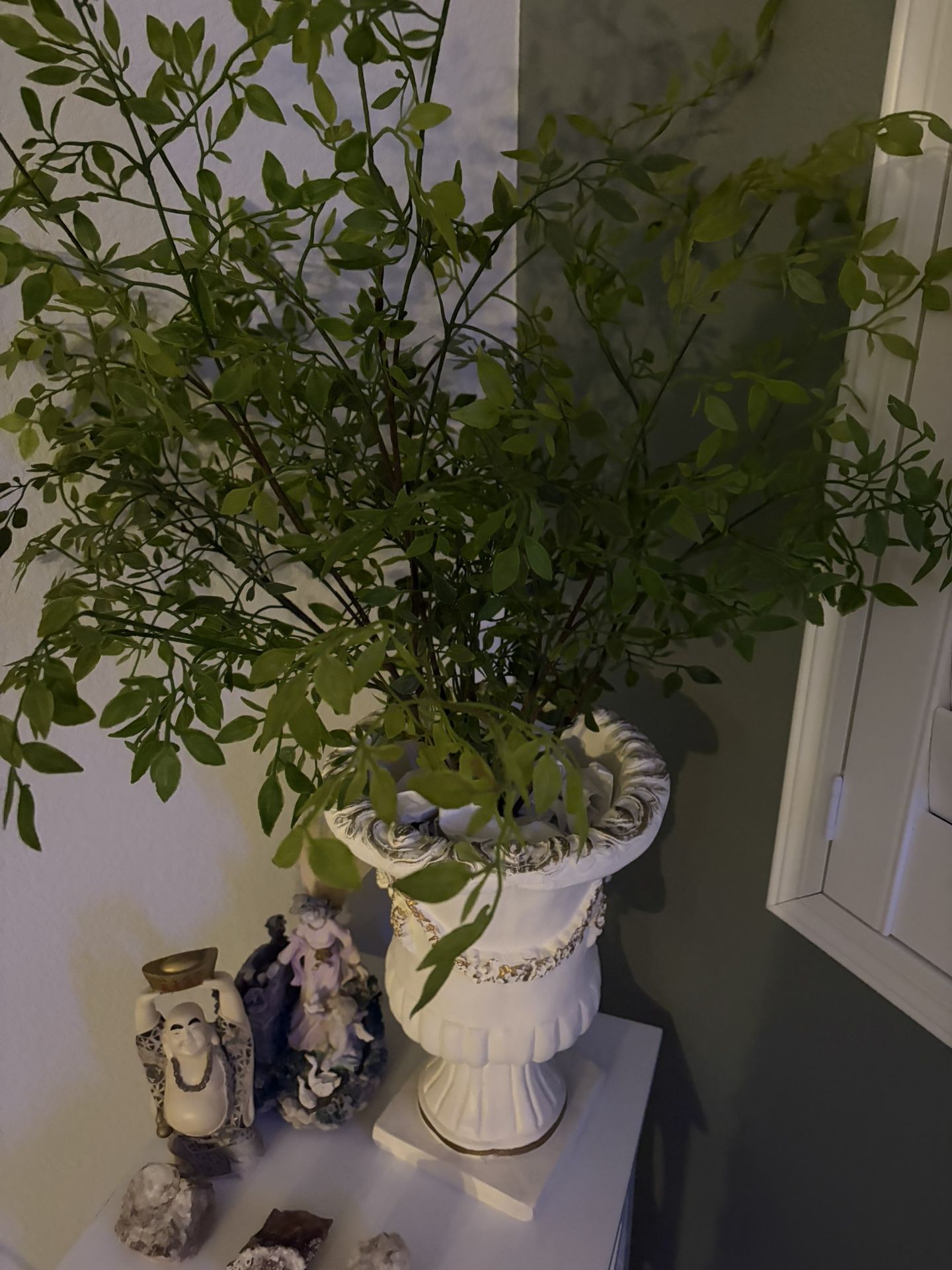 Large Pot With Flowers