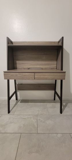 Ash Brown Writing Desk