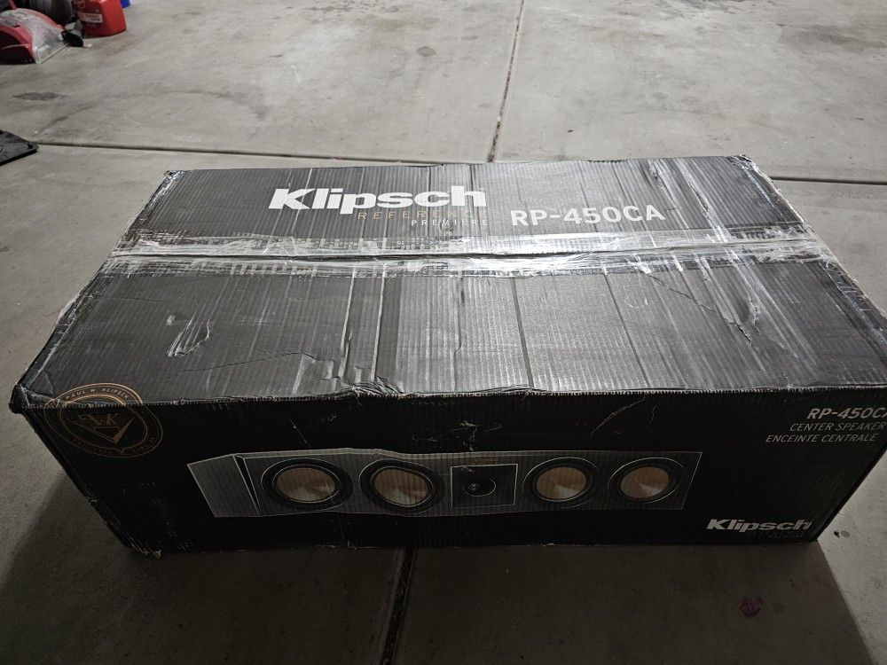 Klipsch RP-450CA Center Speaker Premiere Dolby Atmos