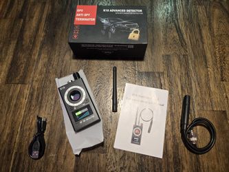 New In Box Hidden Camera/gps Detector