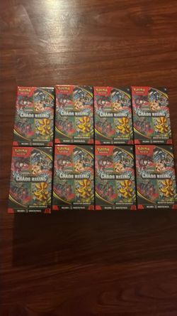 Pokémon Chaos Rising Booster Bundle x8