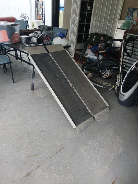 stainless steal aluminum ramp