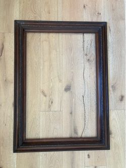 Aaron Brothers wood frame.
