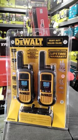 DeWalt DXFRS800 Heavy Duty Walkie-Talkie 2-Pack