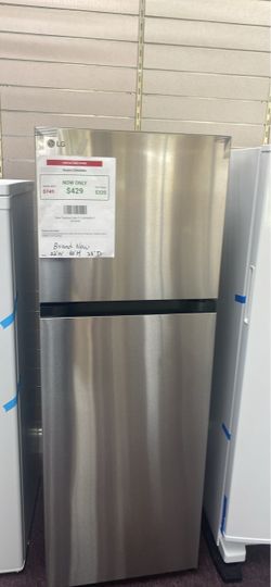 LG 8.6-cu ft Counter-Depth 22-in Wide Top-Freezer Refrigerator (Stainless Steel) Energy Star Certified