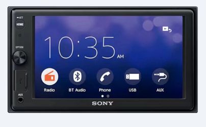 Sony XAV-AX1000 6.2" Apple CarPlay Media Receiver with Bluetooth