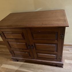 Wooden storage organizer bookcase TV stand very sturdy