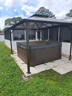 Steel Aluminum Gazebo 10 x 12