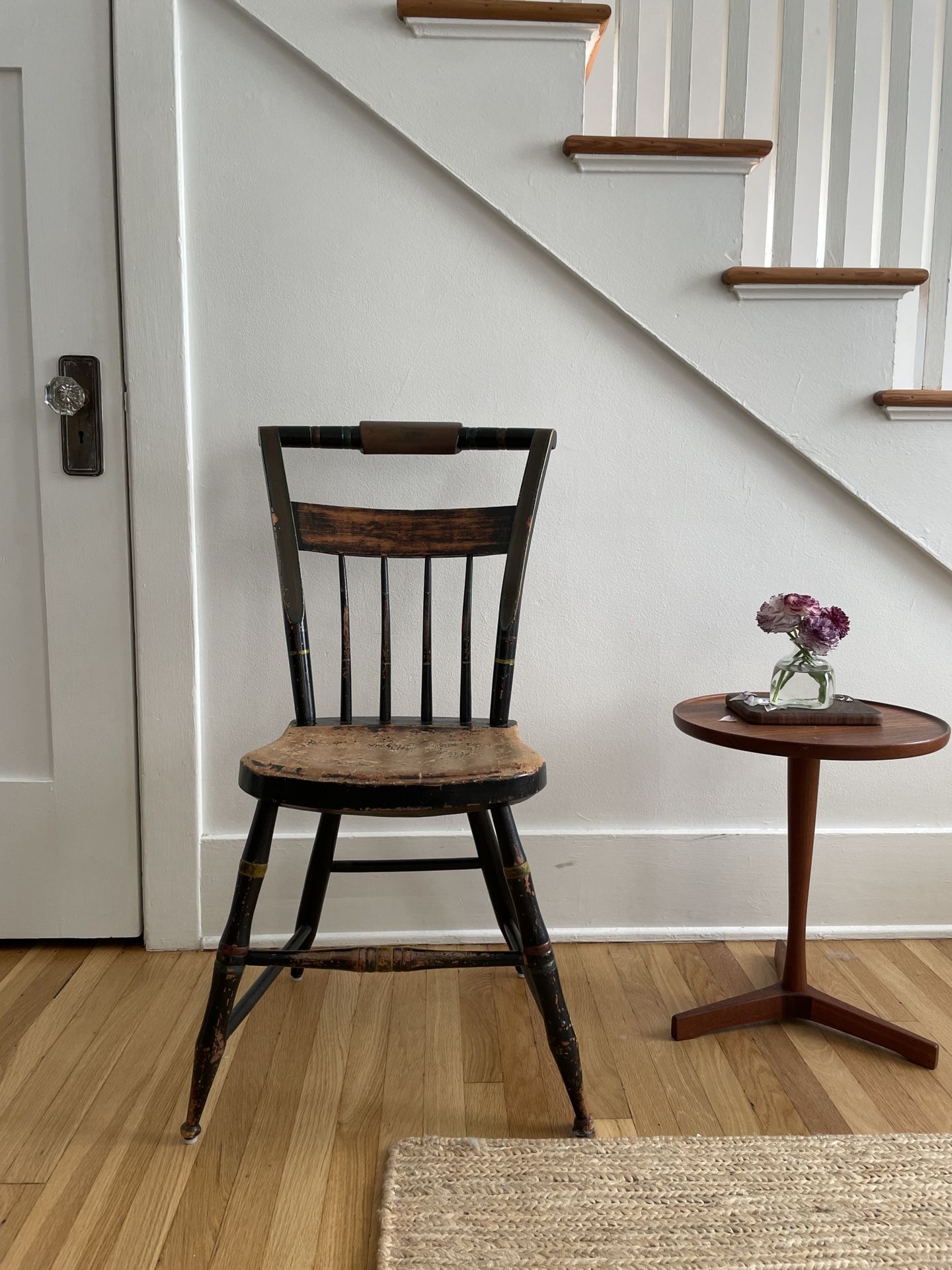 Rare Antique Chair From 1890’s With Original Paint 