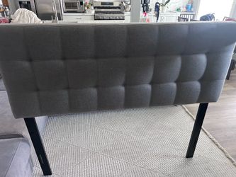 Full Gray headboard