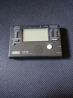 Korg Tm-60 combo Tuner Metronome