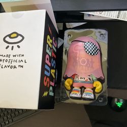 Superplastic Superghost by Trevor Andrew  Ghost 8”  Vinyl Figure Pink