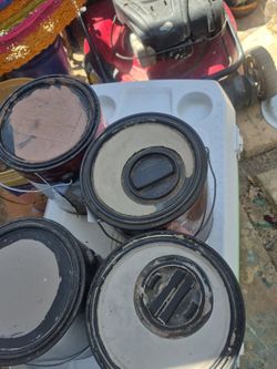 Pinturas de galon nuevas $25 cada una