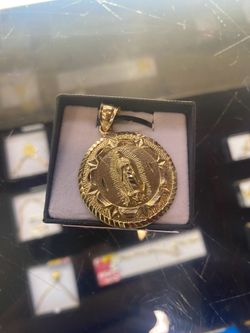 Religious pendant 14k