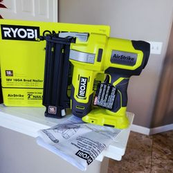 Ryobi ONE+ 18V 18-Gauge Cordless AirStrike Brad Nailer (Tool Only)