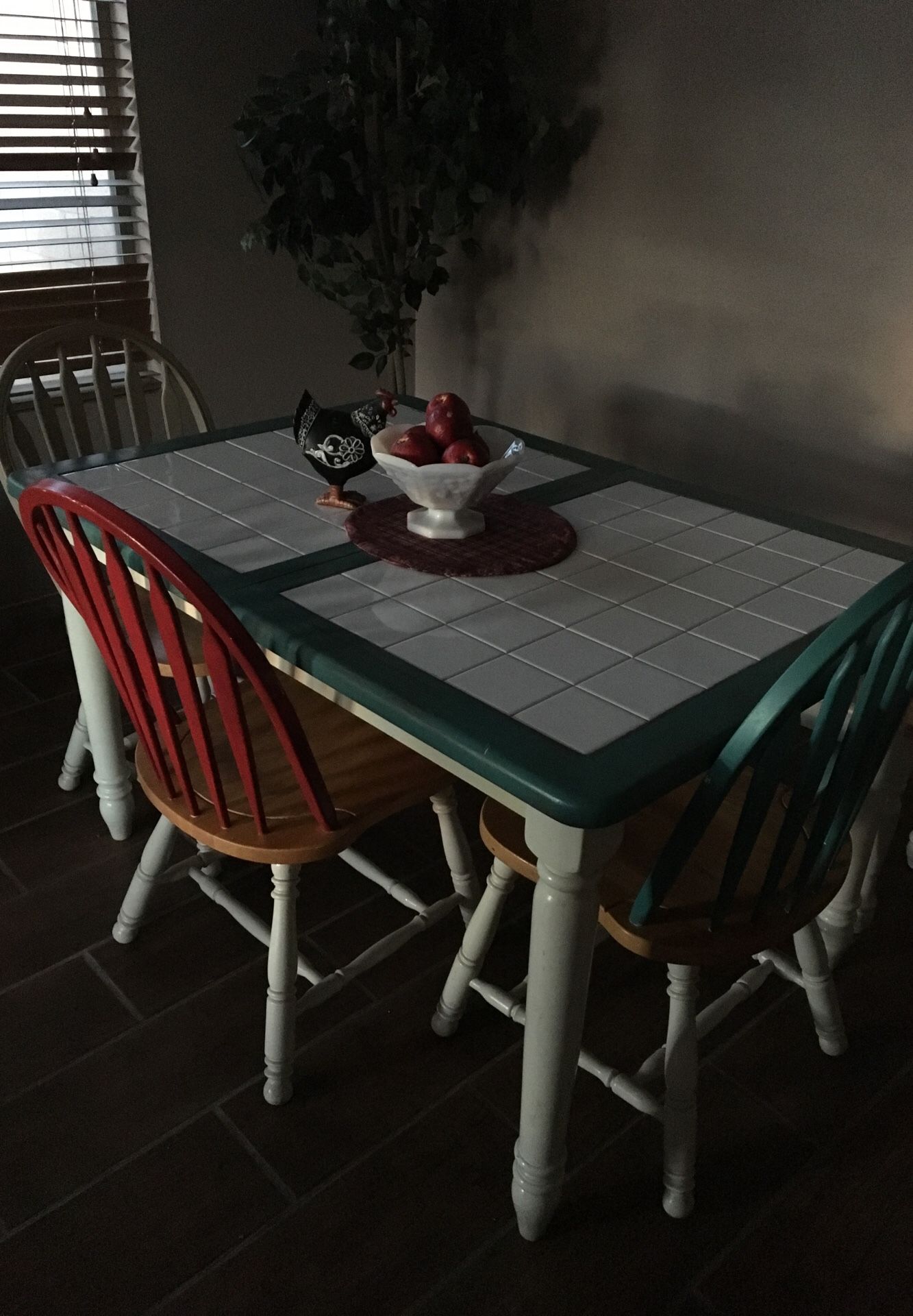 Tile top kitchen table free free table only