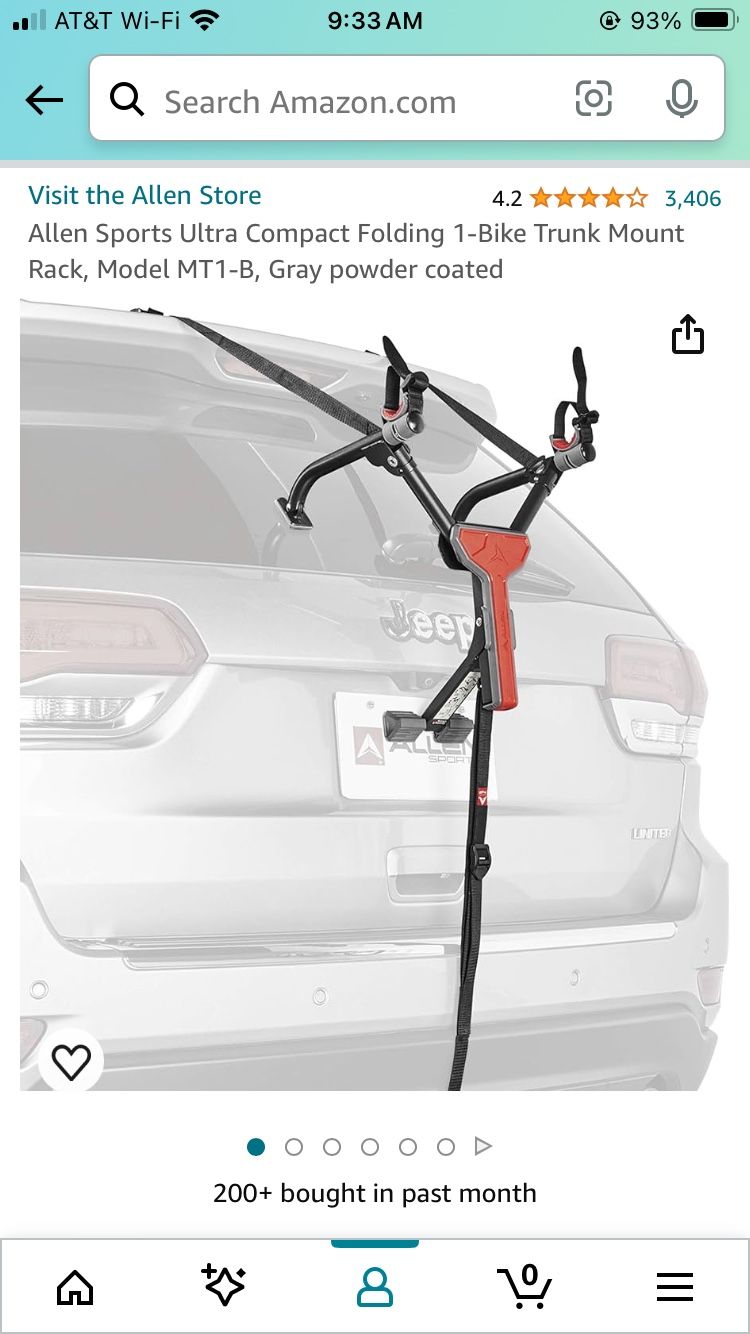 Car Bike Rack: Allen Sports