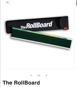 The RollBoard putting training aid