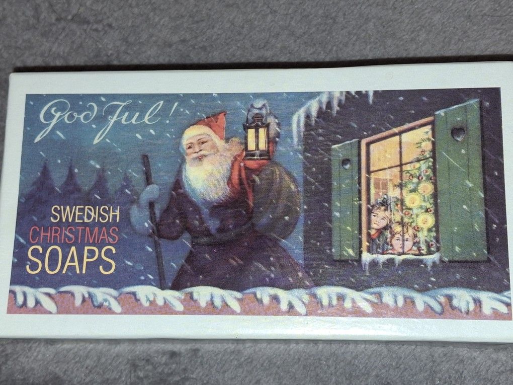 Vintage Victoria Swedish Christmas Soaps