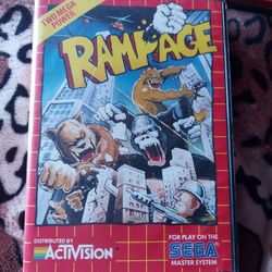 Rampage Sega Master System 
