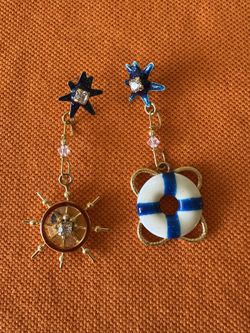 From Lunch At The Ritz Nautical Earrings 