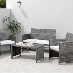 4 Pc Patio Set New In Box 