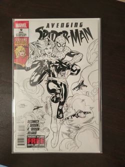 Marvel Avenging Spider man comic  issue 9 2nd print 1st Carol Danvers Captain Marvel appearance high grade