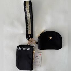 Lululemon dual pouch wristlet
