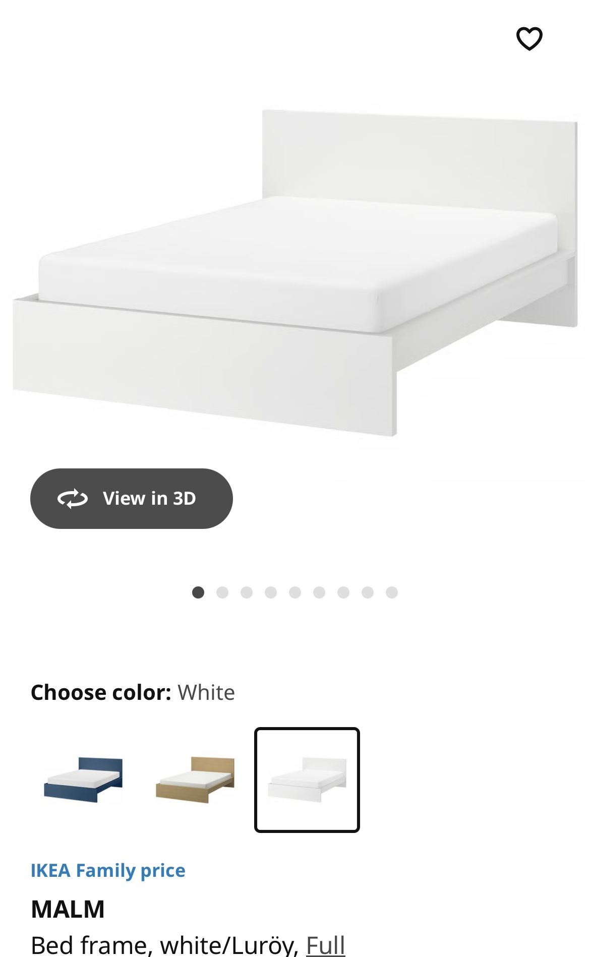 IKEA Malm Bed (Full)