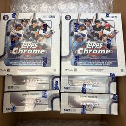 2025 Topps Logofractor Boxes (10 Boxes)