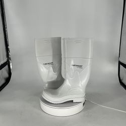 DUNLOP PLAIN TOE WHITE SAFETY LOCK / 81011