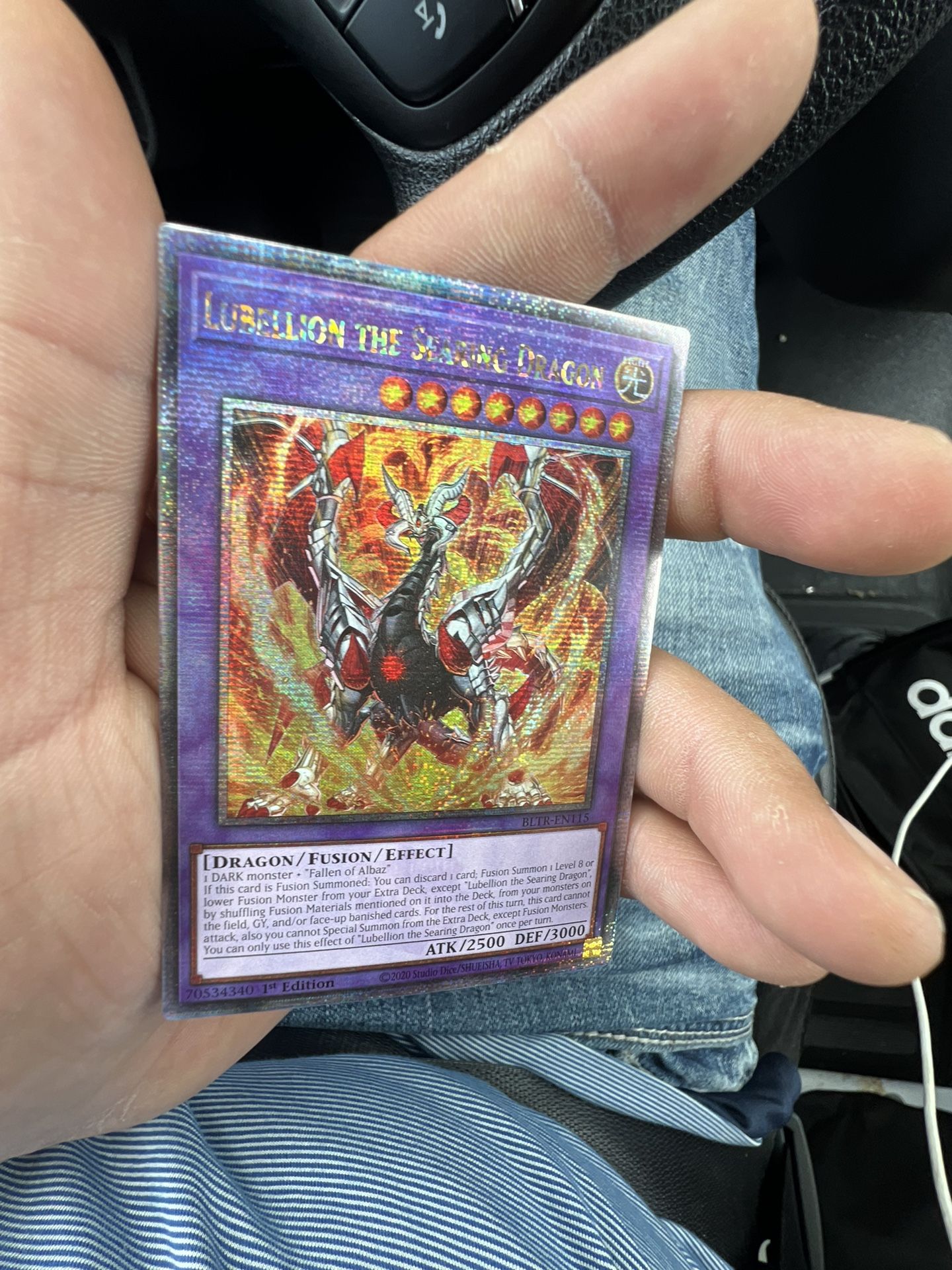 Lubellion The Searing Dragon Quarter Century Rare