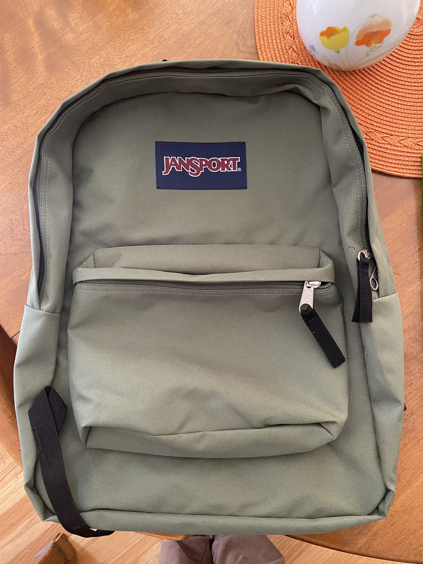 Jansport Light Green Backpack New