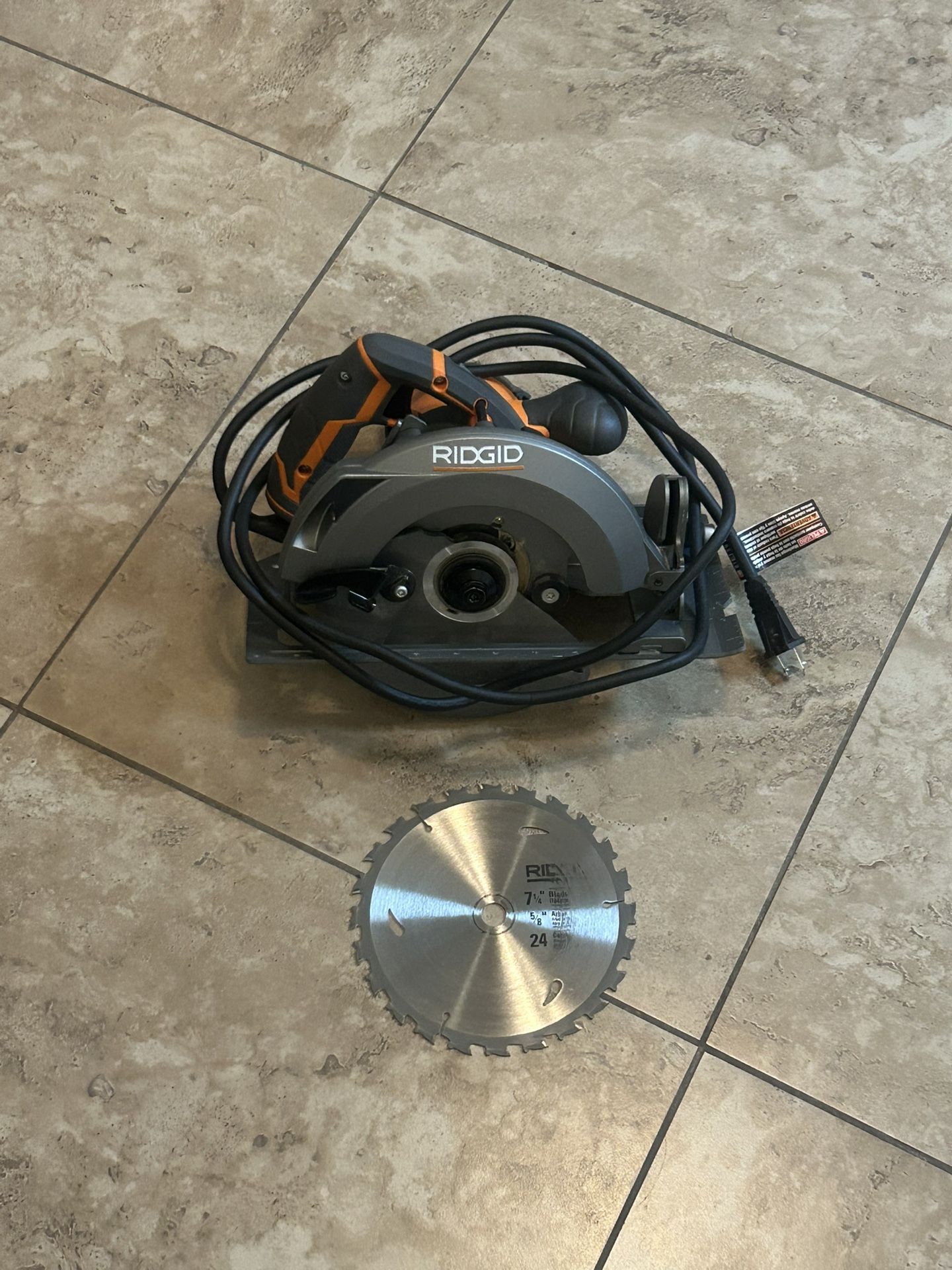 Ridgid Corded 7-1/4” Circular Saw