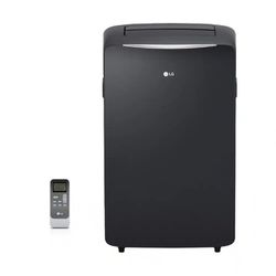 LG
14,000 BTU (8,000 BTU DOE) 115-Volt Portable Air Conditioner Cools 500 Sq. Ft. with Heat, Dehumidifier and LCD Remote

