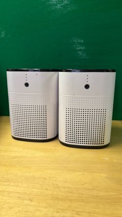 2-Pack HEPA Air Purifiers for Bedroom / Office - Small Desktop Air Cleaners