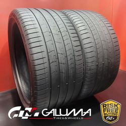 Set of 2 Tires LikeNEW Pirelli P Zero PZ4 (B) XL 315/30ZR22 315/30/22 107Y 95068
