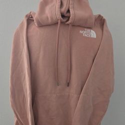 North Face Pink Hoodie Size S Sweater