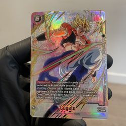 Dragon Ball Z Fusion World Gogeta FB06-097 Gold 