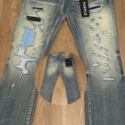 Purple Jeans Man