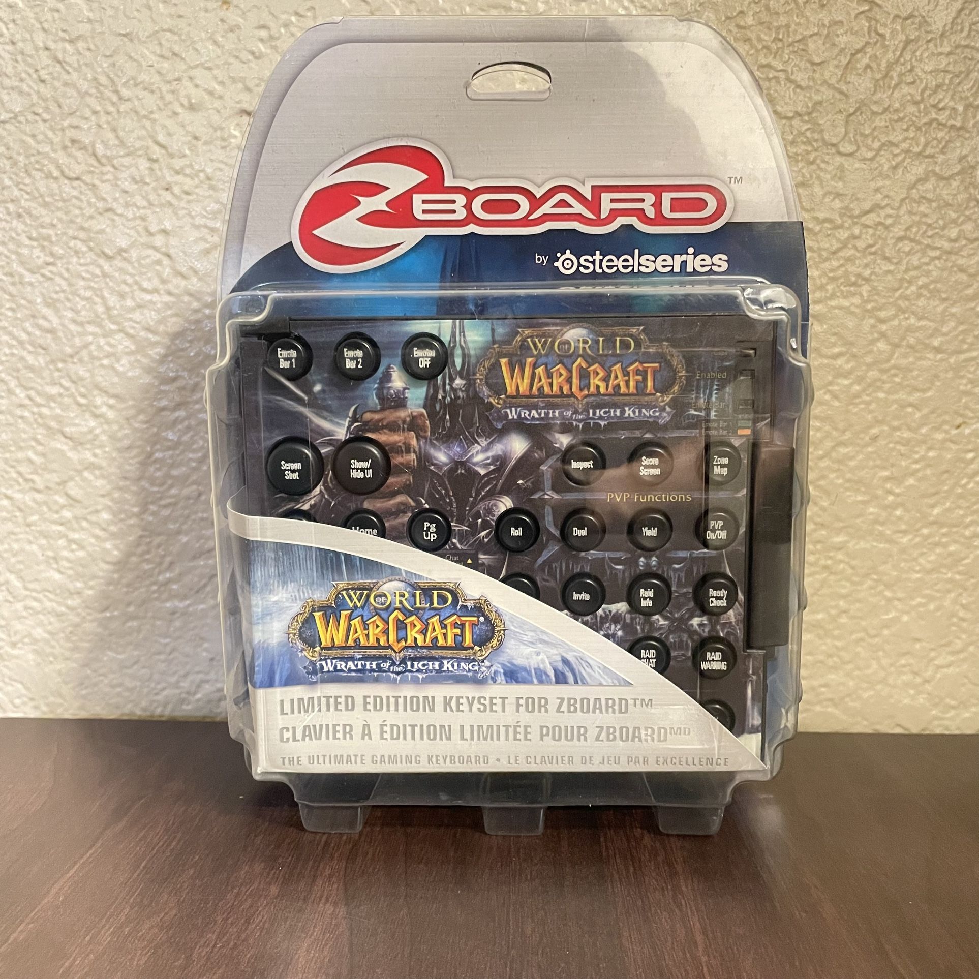 Zboard World of Warcraft Limited Edition Keyboard | Open Box New | Keyset Wrath Lich King
