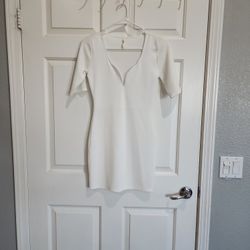 White Short Dress Small/Medium