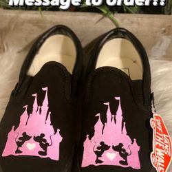 Personalized Vans/baby Converse Shoes