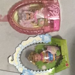 Mattel,kelly dolls,2004 era..20$..both