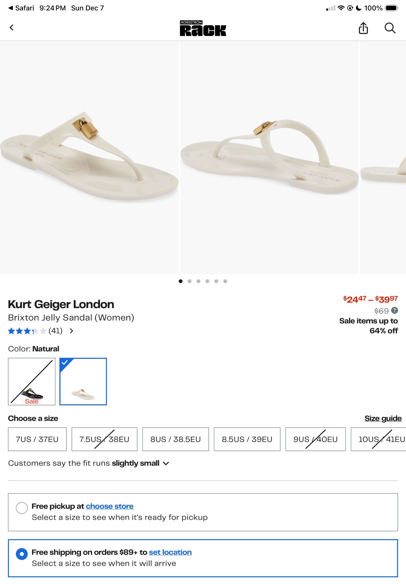 Kurt Geiger Sandals