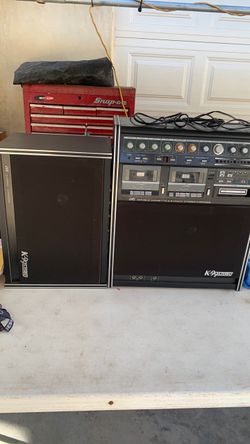 Vintage k-99 STEREO JVC CASSETTE Y 8 TRACK STEREO KARAOKE